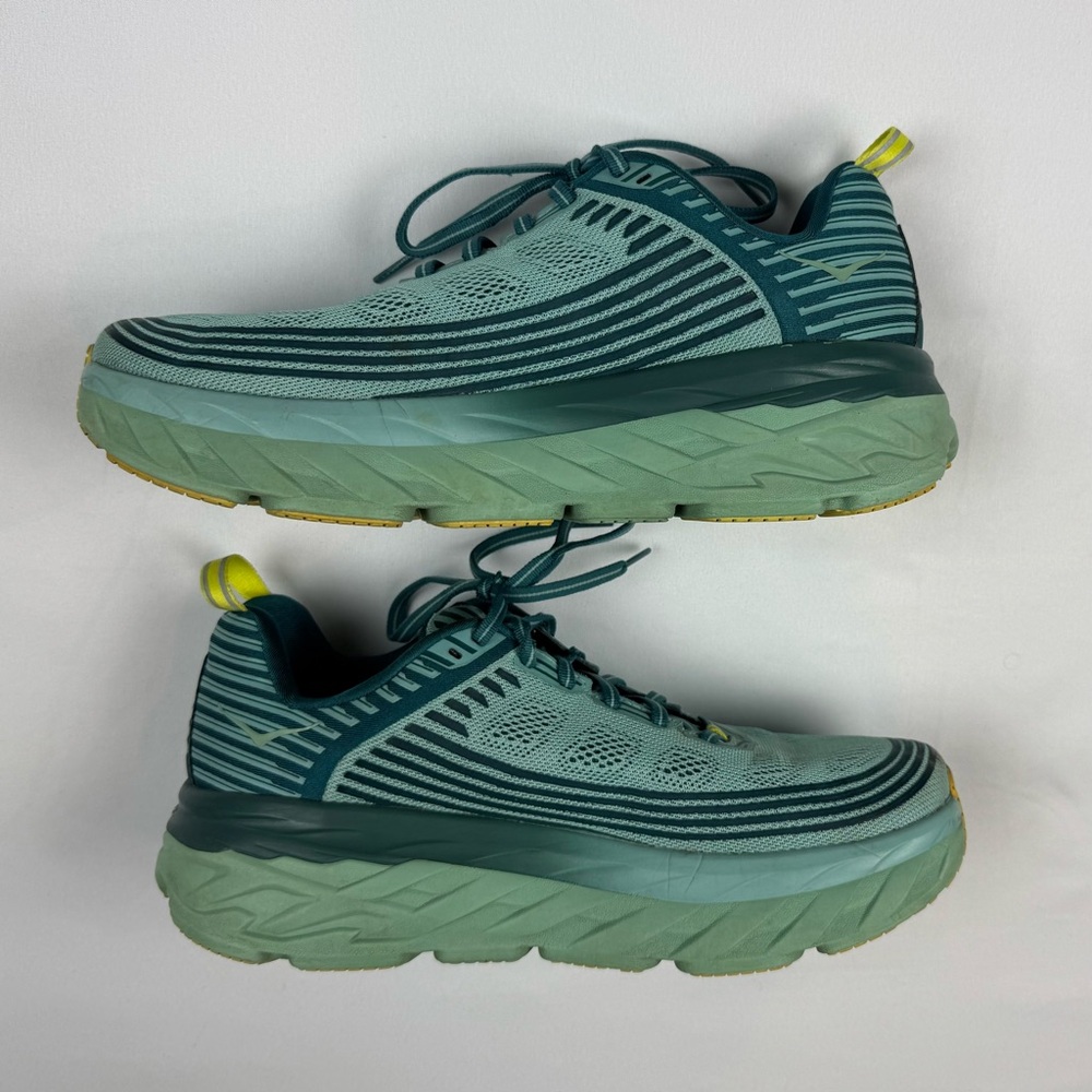 Hoka One Women’s Bondi 6 Running Shoes US 9.5 Blue 1019270 DAHZ - Picture 2 of 7